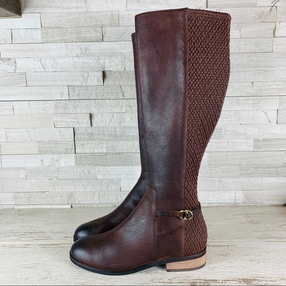 Cole Haan NWOB Isabel Stretch Back Riding Boots - Picture 11 of 14